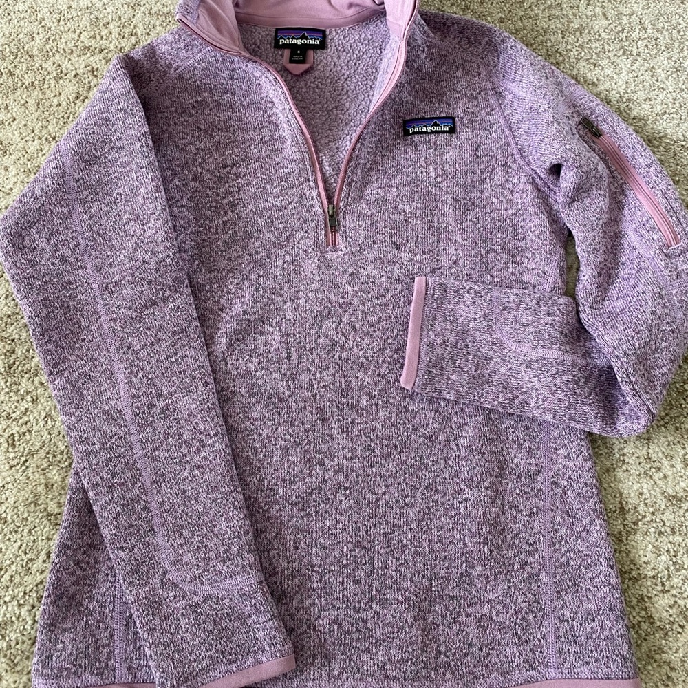 Patagonia Womens 1/4 zip fleece